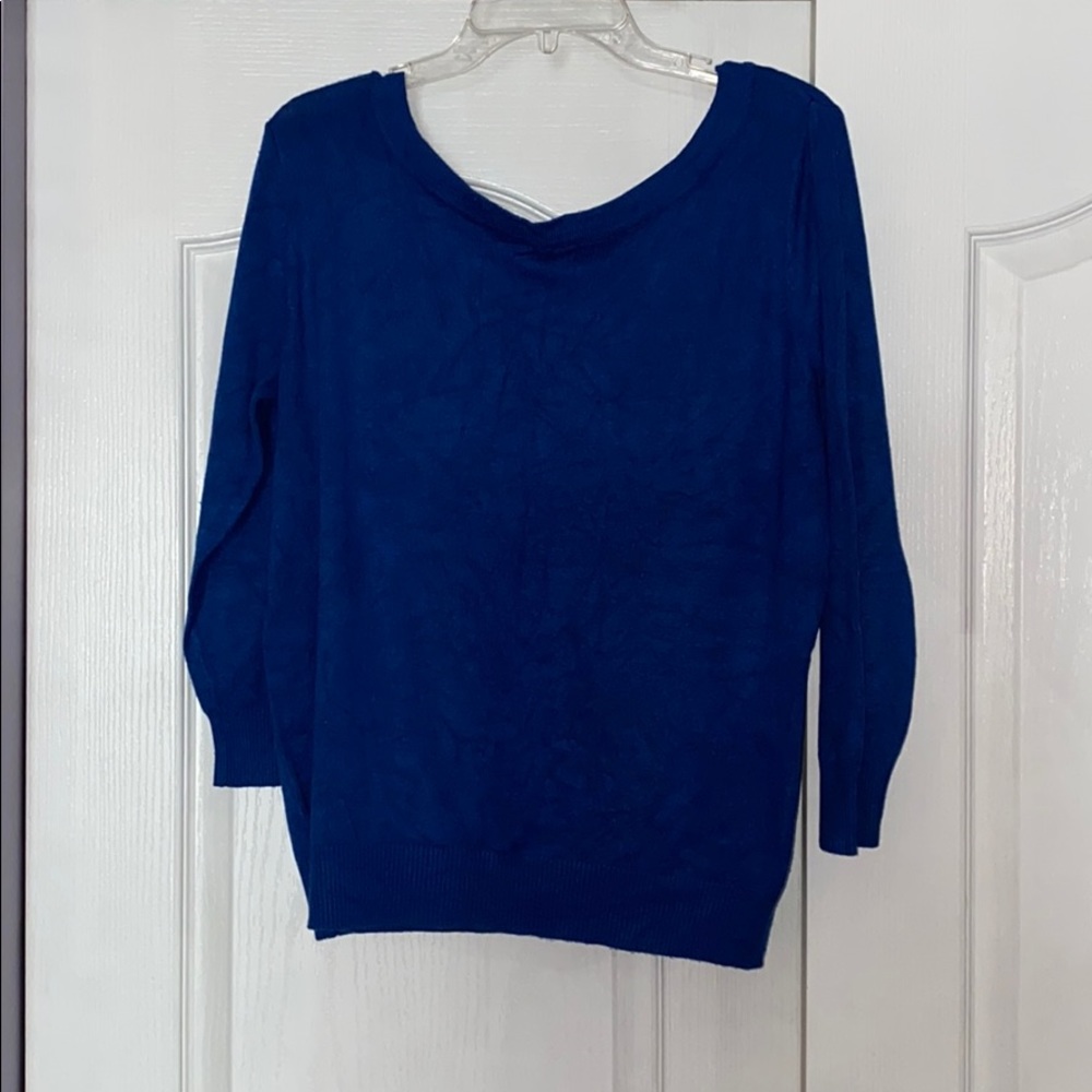 Joseph A blue sweater